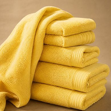 650 GSM Cotton Luxury Bath Towel Set 6 Piece Hotel Spa Bulk Thick Absorbent Quick Dry