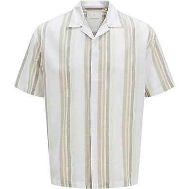 Jack And Jones Mens e Revere Collar Shirt