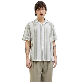 Jack And Jones Mens e Revere Collar Shirt