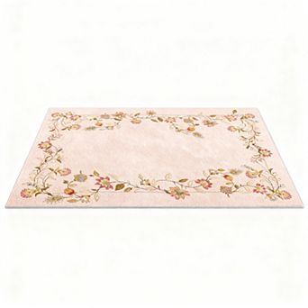 Machine washable strip rug non-slip low pile soft faux bohemian floor rug