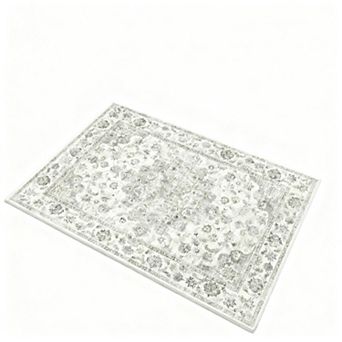 Washable neutral carpet beige retro hallway kitchen bathroom living room soft short pile non-slip