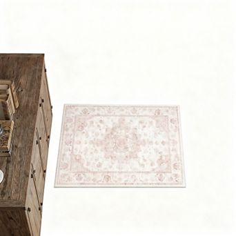 Washable neutral carpet beige retro hallway kitchen bathroom living room soft short pile non-slip