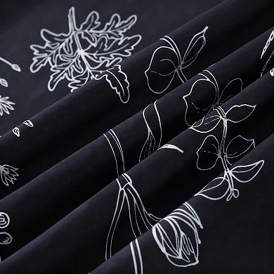 Floral King Sheet Set Soft Microfiber Deep Pocket 4 Piece