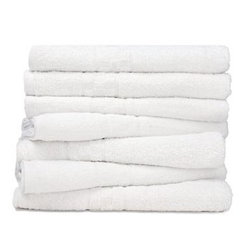 7 Pack Bath Towels 30x54 Cotton Absorbent Soft Large Bathroom Pool Gym Spa Hotel Multi Color