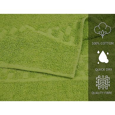 7 Pack Bath Towels 30x54 Cotton Absorbent Soft Large Bathroom Pool Gym Spa Hotel Multi Color