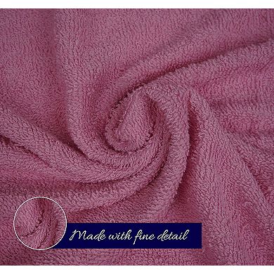 7 Pack Bath Towels 30x54 Cotton Absorbent Soft Large Bathroom Pool Gym Spa Hotel Multi Color