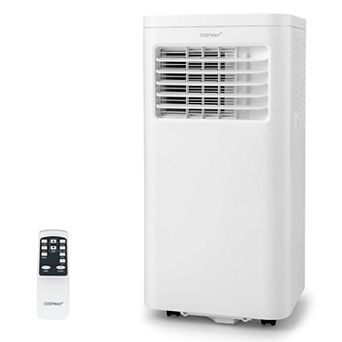 Costway 6000 BTU (10000 BTU ASHRAE) Air Conditioner 3-in-1 AC Unit With Cool Dehum Fan Sleep Mode