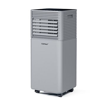 Costway 6000 BTU (10000 BTU ASHRAE) Air Conditioner 3-in-1 Air Cooler w/Dehumidifier & Fan Mode