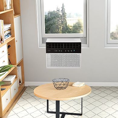 Costway 6300 BTU (10000 BTU Ashrae) Window Air Conditioner with Remote LED Control Panel