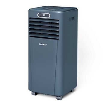 Costway 5000 BTU (8000 BTU ASHRAE) Air Conditioner w/ Remote Control 3-in-1 Air Cooler w/ Drying