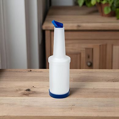 32-Ounce Pouring Bottles with Removable Neck, Plastic Syrup and Oil Dispenser