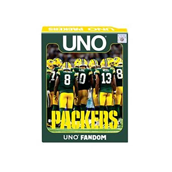 Mattel UNO Fandom NFL Packers Card Game