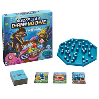 Mattel Deep Sea Diamond Dive Board Game