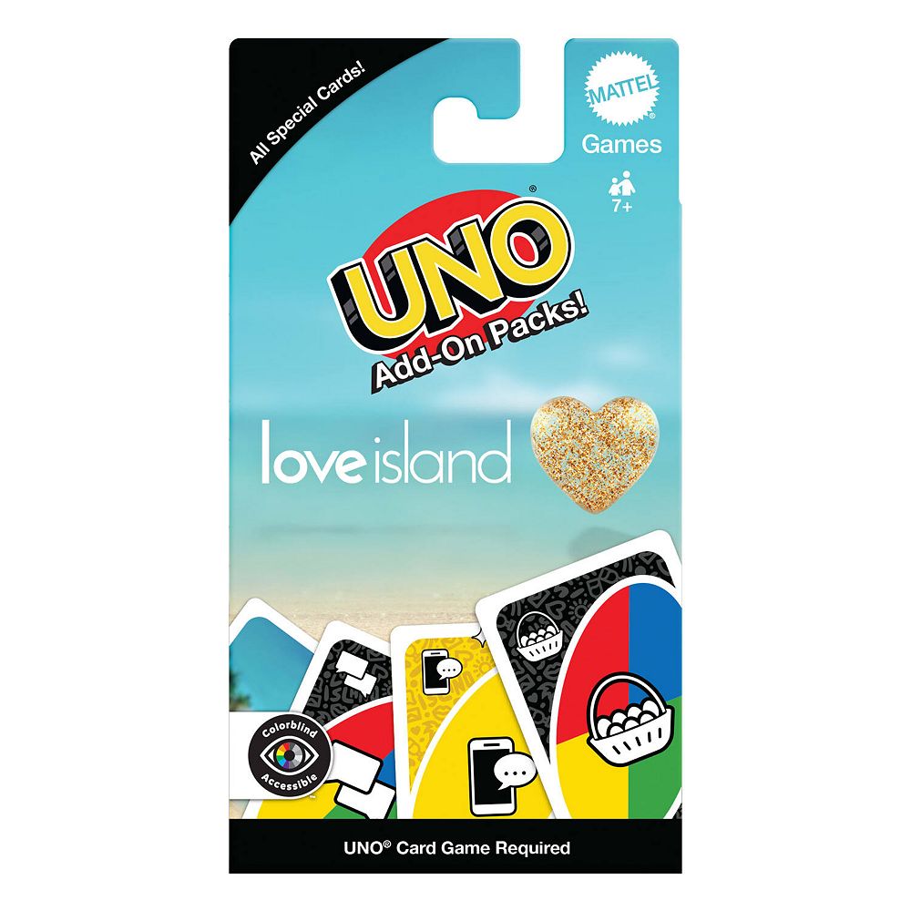Mattel UNO Add-On Pack Love Island Card Game