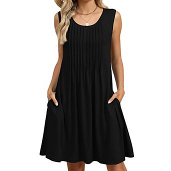 Women's Boho Dress Ladies Floral Dresses Casual Dress Sleeveless Summer Beach