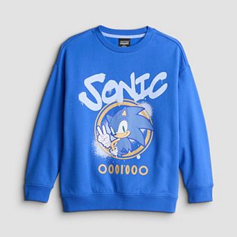 Boys 8-20 Sonic Graffiti Art Fleece Graphic Pullover Sweatshirt