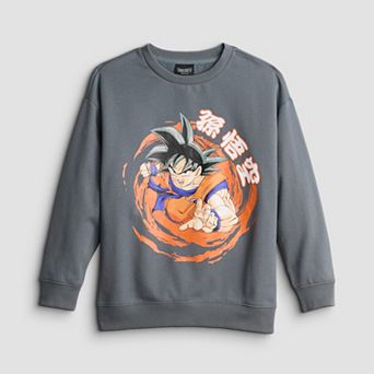 Boys 8-20 Dragon Ball Goku Crewneck Fleece Graphic Pullover Sweatshirt