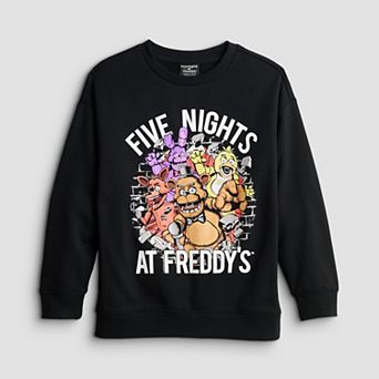 Boys 8-20 Five Nights at Freddy's Crewneck Fleece Graphic Pullover Sweatshirt