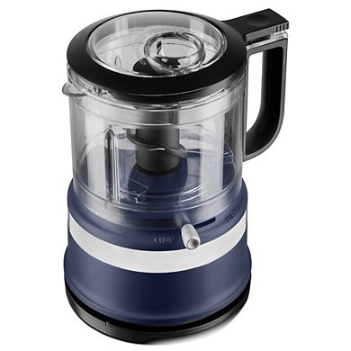 3.5 Cup Compact Food Processor 2 Speed & Pulse Control Locking Blade Drizzle Basin