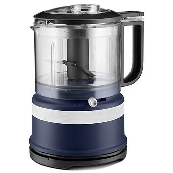 3.5 cup Compact Food Processor 2 Speed & Pulse Control Locking Blade Drizzle Basin