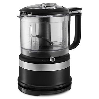 3.5 cup Compact Food Processor 2 Speed & Pulse Control Locking Blade Drizzle Basin