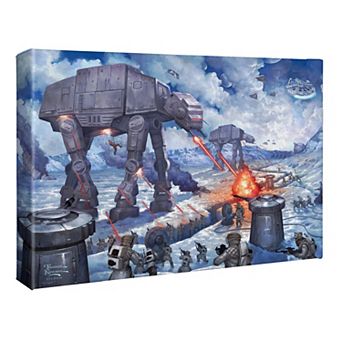 Thomas Kinkade The Battle of Hoth™ Gallery Wrapped Canvas