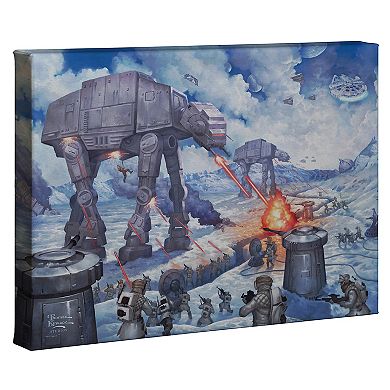 Thomas Kinkade The Battle of Hoth™ Gallery Wrapped Canvas