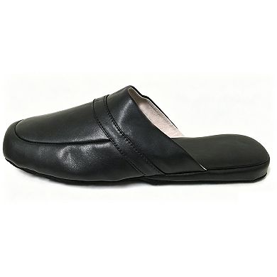 Men's House Slippers Classic Leather Lining Padded