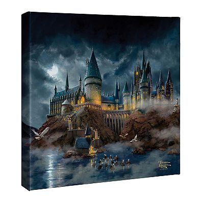 Thomas Kinkade Harry Potter Hogwarts Castle Canvas Wall Art