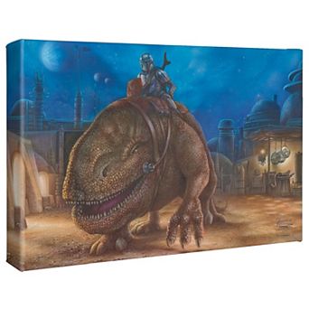 Thomas Kinkade The Mandalorian The Reckoning Canvas Wall Art
