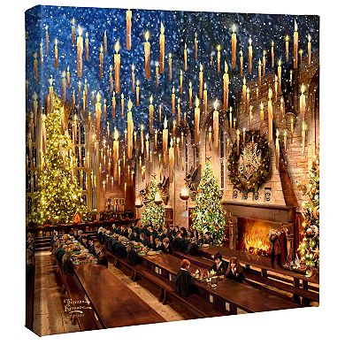 Thomas Kinkade Harry Potter Great Hall Canvas Wall Art