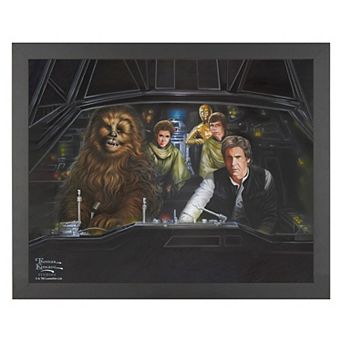 Thomas Kinkade Strike Team Framed Wall Art