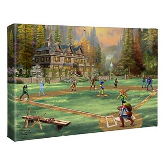 Thomas Kinkade X Men Gallery Wrapped Canvas Wall Art