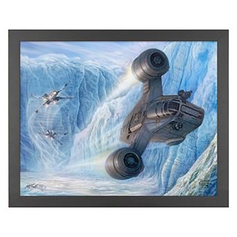 Thomas Kinkade The Mandalorian Cold Pursuit Framed Wall Art
