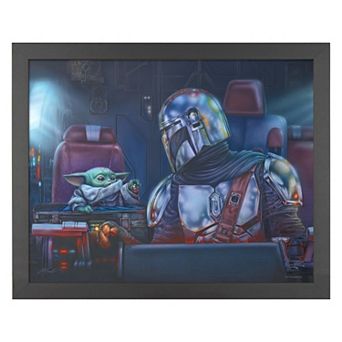 Thomas Kinkade The Mandalorian Two for the Road Wall Art