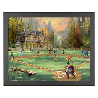 Thomas Kinkade X Men Framed Art Print