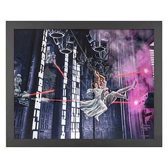 Thomas Kinkade On the Run Framed Art Print