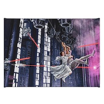 Thomas Kinkade On the Run Gallery Wrapped Canvas Wall Art