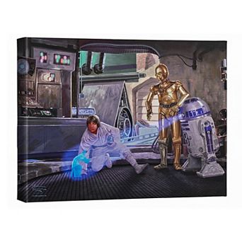 Thomas Kinkade You're My Only Hope Canvas Wall Art