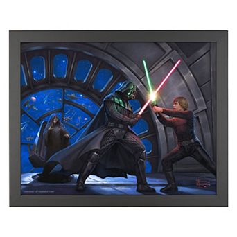 Thomas Kinkade A Son's Destiny Print Framed Wall Art