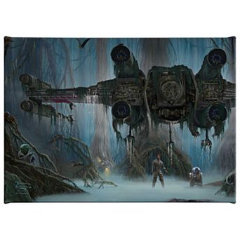 Thomas Kinkade Do Or Do Not There Is No Try Canvas Wall Art