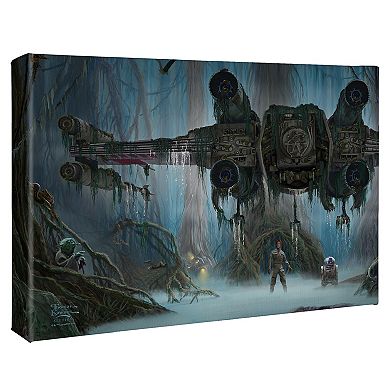 Thomas Kinkade Do Or Do Not There Is No Try Canvas Wall Art