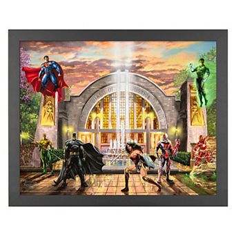Thomas Kinkade FRA Hall of Justice Wall Art