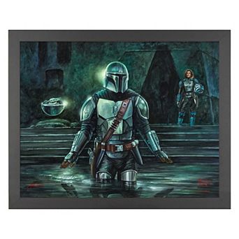 Thomas Kinkade The Mandalorian This Is The Way Framed Wall Art