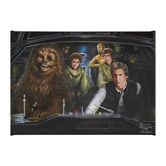 Thomas Kinkade Strike Team Canvas Wall Art
