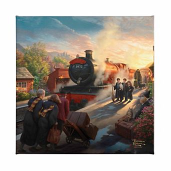 Thomas Kinkade Harry Potter Hogwarts Express Canvas Wall Art