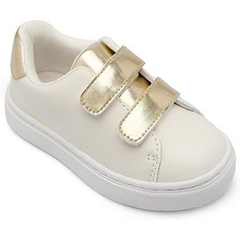 HOMEHOT Girls Sneaker with Hook-and-Loop for Toddler/Little Kid/Big Kid