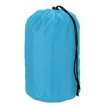 1 Pack Stuff Sack, Nylon Waterproof Storage Sacks Portable Drawstring Dry Stuff Bag with Toggle
