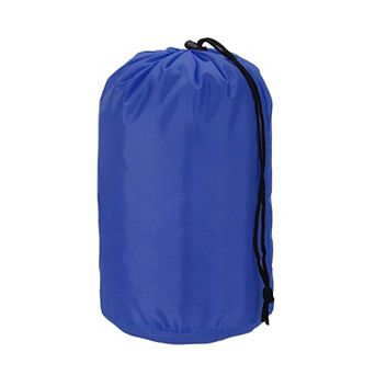 1 Pack Stuff Sack, Nylon Waterproof Storage Sacks Portable Drawstring Dry Stuff Bag with Toggle