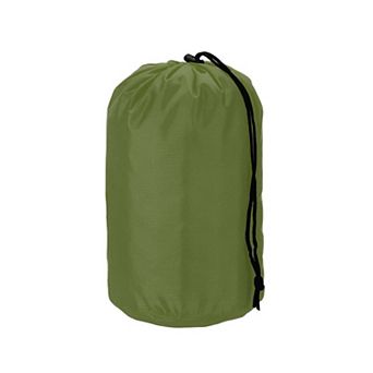 1 Pack Stuff Sack, Nylon Waterproof Storage Sacks Portable Drawstring Dry Stuff Bag with Toggle